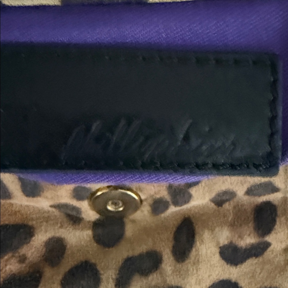 Leopard Print Bow Accent Women's Bag - Picture 6 of 6
